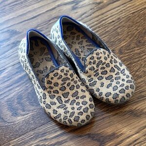 Rothy's Kids Leopard Print Dress Shoes